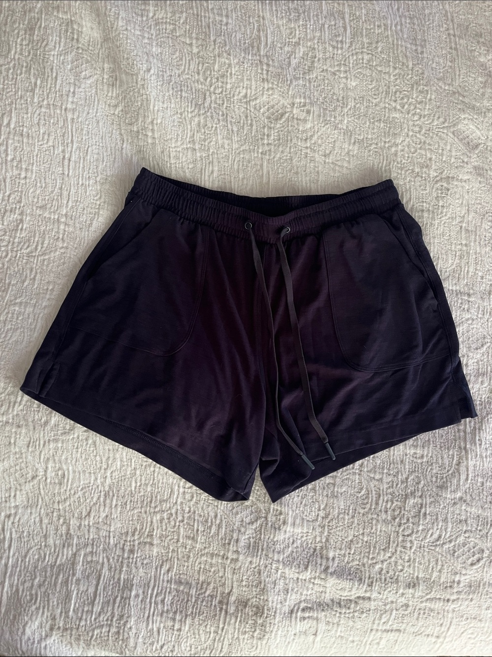 Old Navy Navy blueElastic Waist Athletic Shorts